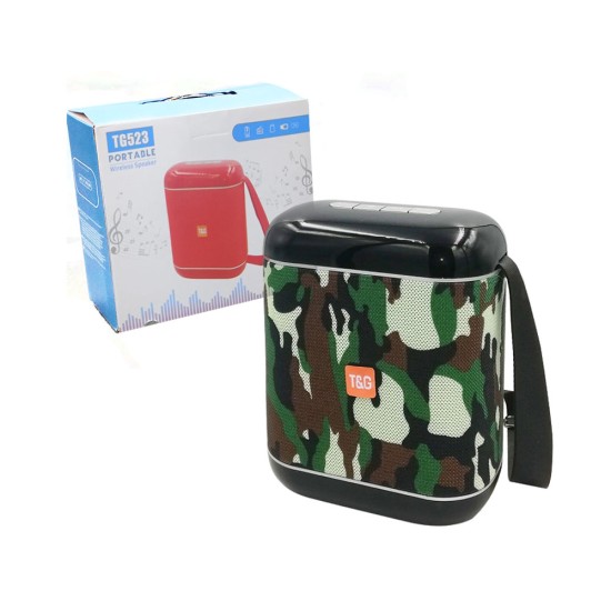 T&G Portable Wireless Speaker TG-523 Military